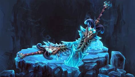 frost death knight weapons.